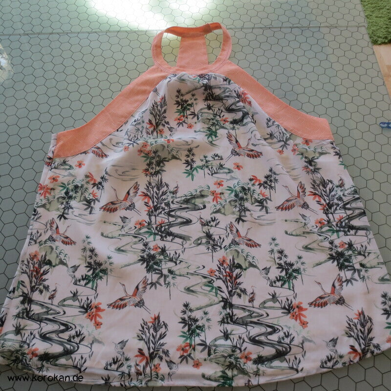 Kraniche im Flug Neckholder Top