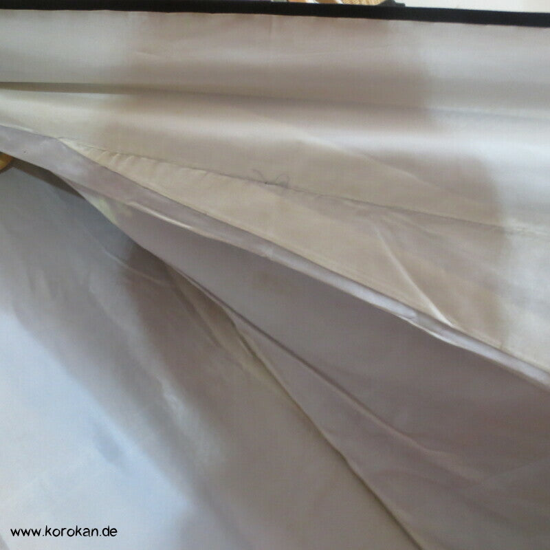 Homongi Seidencrepe Kimono gestickter Fasan im Fächer