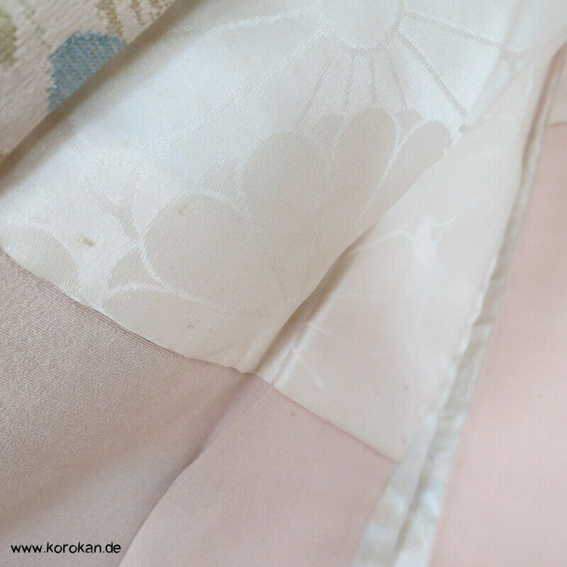 Urushi Tsunami in sakura rosa Haori Kimono Jacke