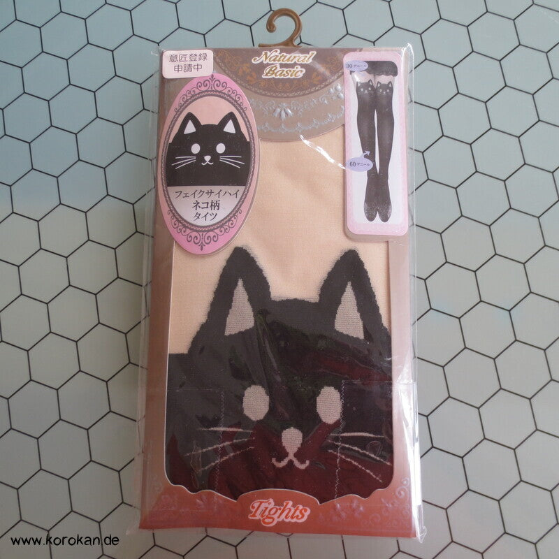 Pantyhose mit Katzenmuster, japanische Strumpfhose