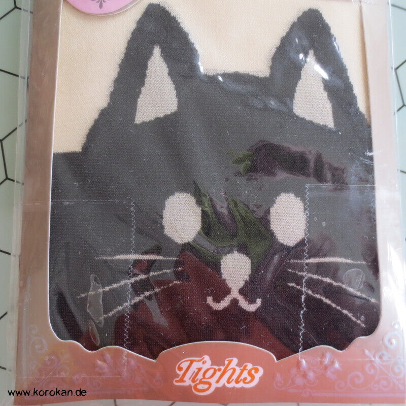 Pantyhose mit Katzenmuster, japanische Strumpfhose