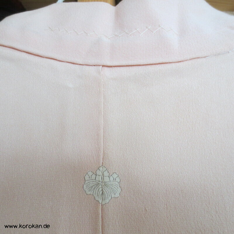 Urushi Tsunami in sakura rosa Haori Kimono Jacke