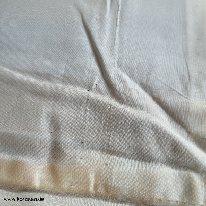 Homongi Seidencrepe Kimono gestickter Fasan im Fächer