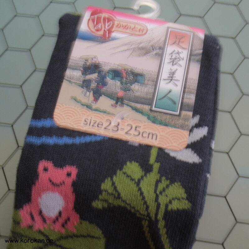 japanische Baumwoll Zehentrenner Tabi Socken