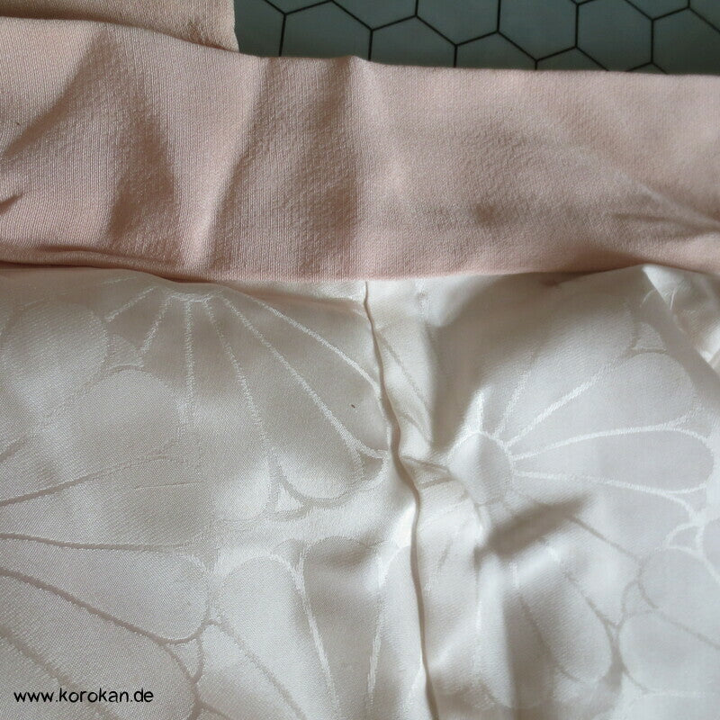 Urushi Tsunami in sakura rosa Haori Kimono Jacke