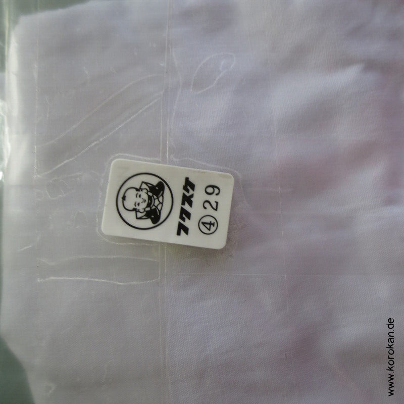 weiße Tabi Socken mit 4 Haken, Gr. 39 / 40