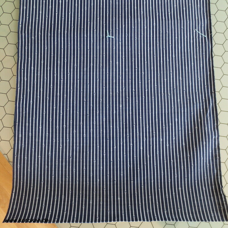 Bambusstreifen fein Yukata Kimono Stoff