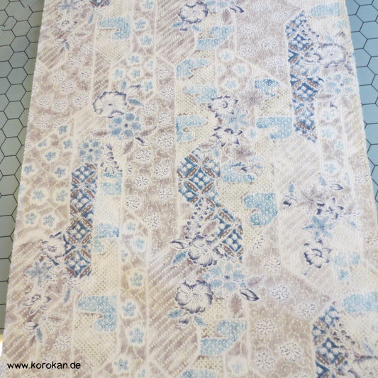 Kiribame Patchwork Kimono Wollgeorgette