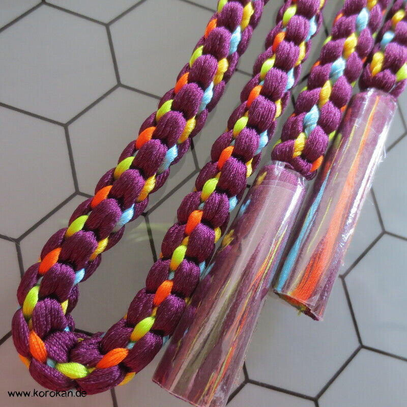 Kordel Obijime, bunt in aubergine, neu