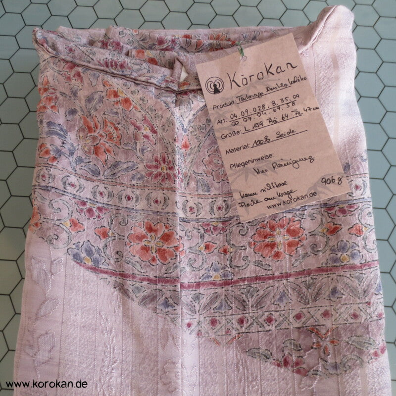 Calico Muster auf Jacquard Tsukesage (Homongi)
