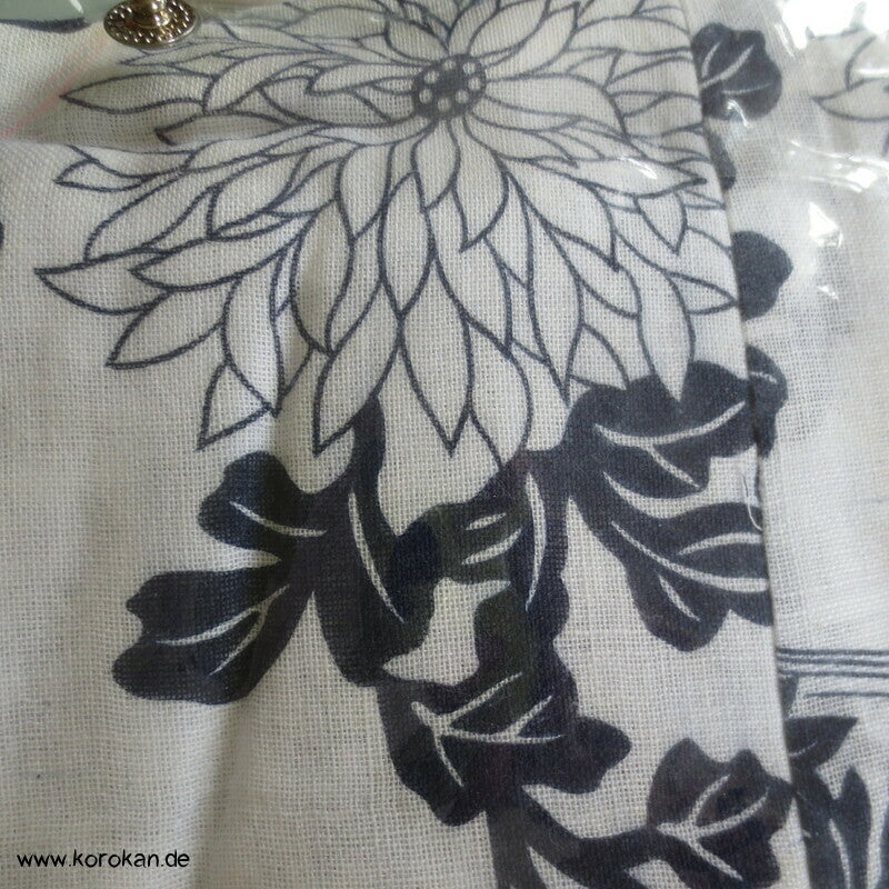 Wellen und Chrysanthemen Nemaki - Schlaf Kimono