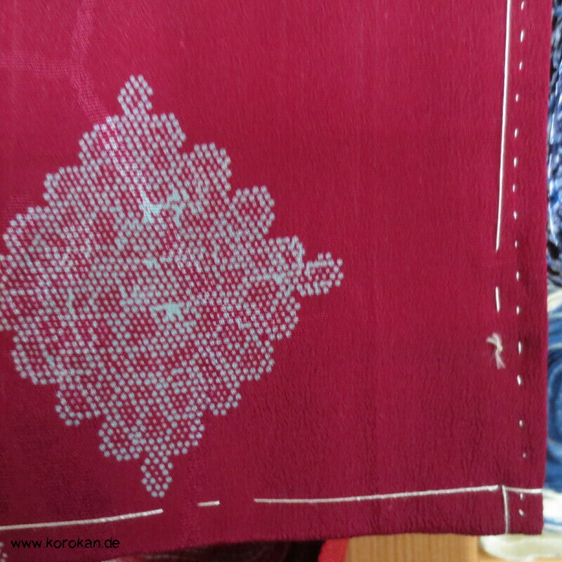 japanischer Kusudama Seide Juban Unterkimono