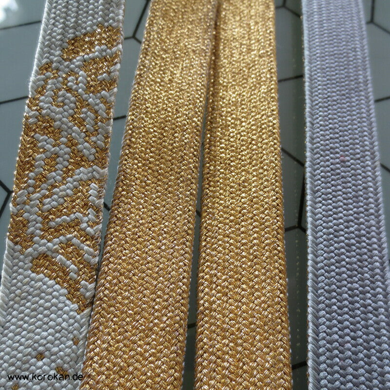 Obijime scattered gold auf graublau