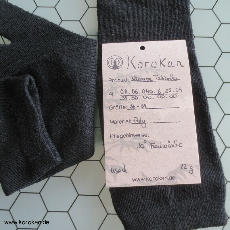 Tabi Socken schwarz