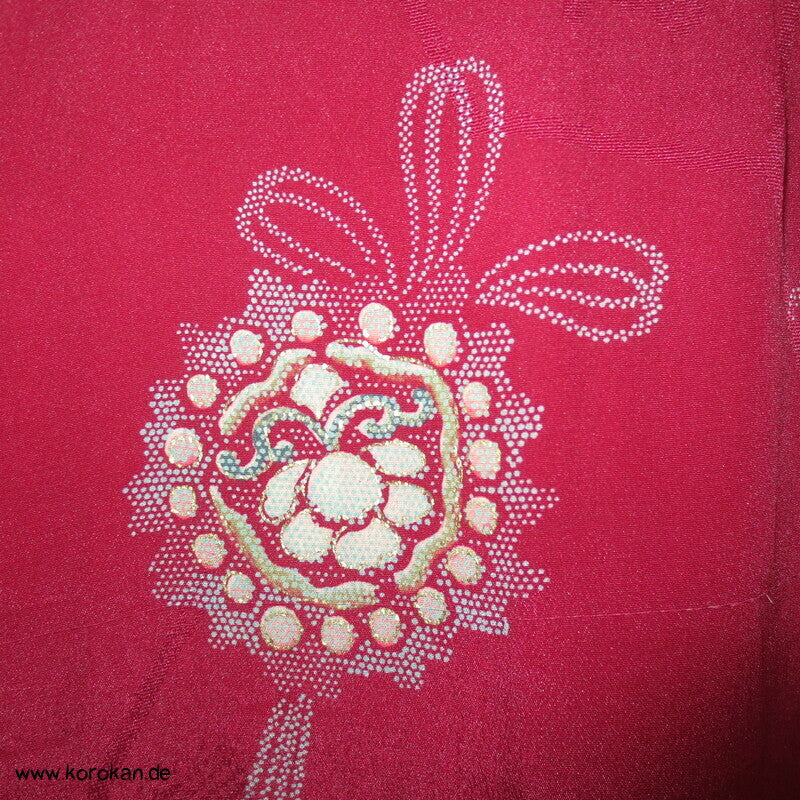japanischer Kusudama Seide Juban Unterkimono
