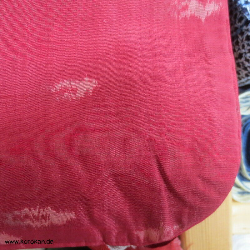 Segelschiffe Meisen Seiden Japan Art Deco moderner Kimono