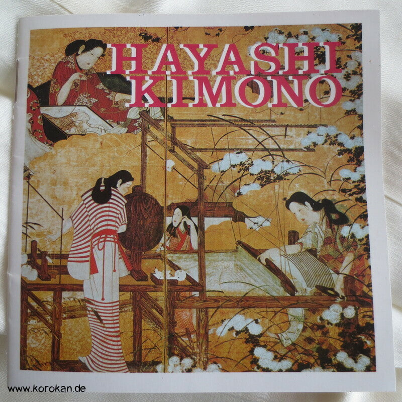 Hayashi Kimono als Juban, Seide, bestickt