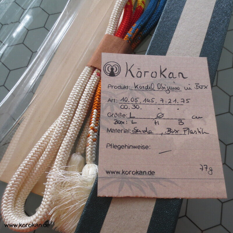 Kordel Obijime, Farbverlauf, in Box