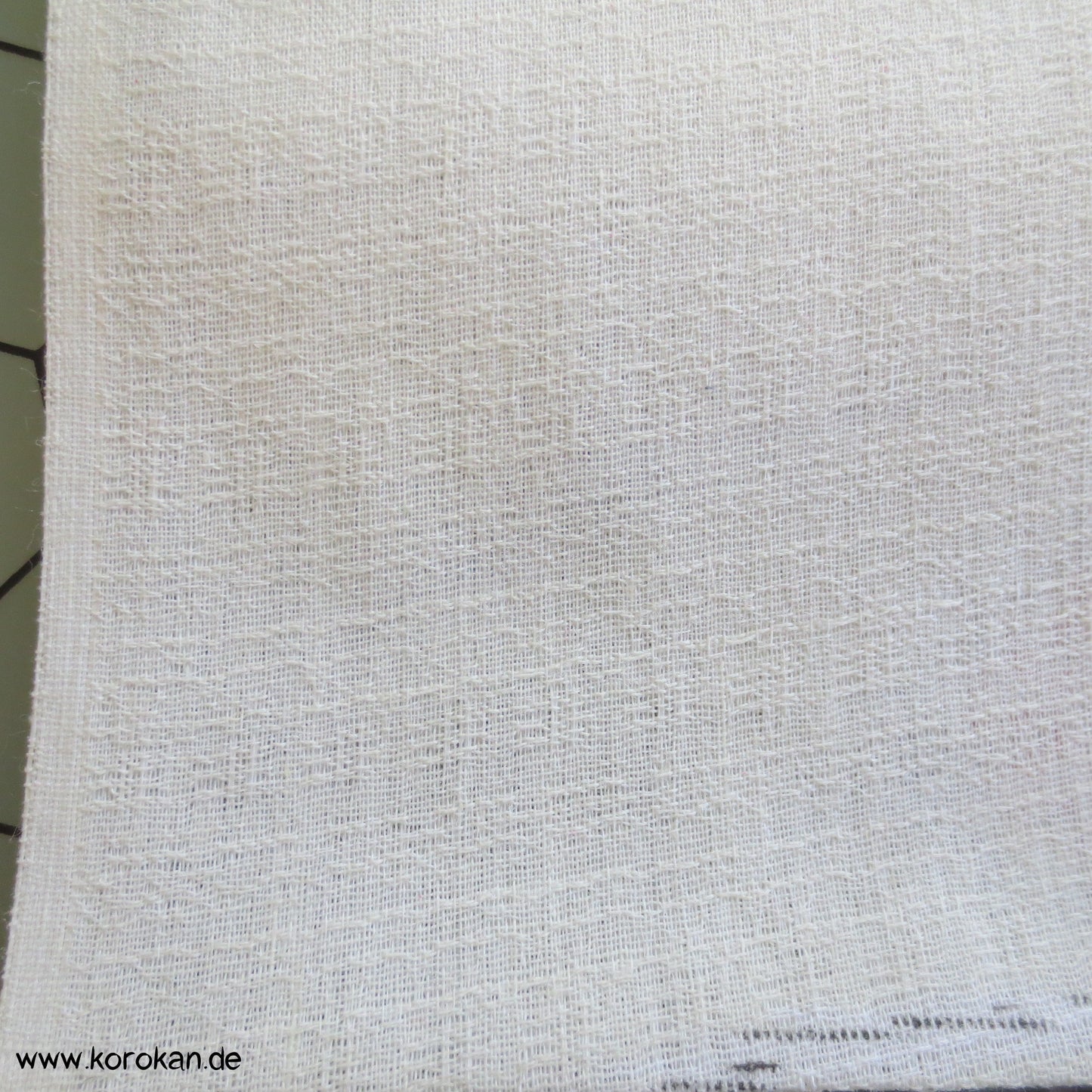 Ahornblatt Druck Kasuri Sommer Kimono Stoff