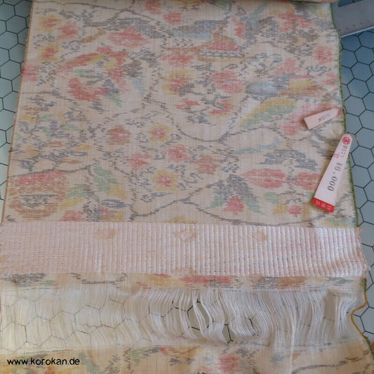 Landschaft Kasuri Tsumugi Seide Kimono Stoffrolle