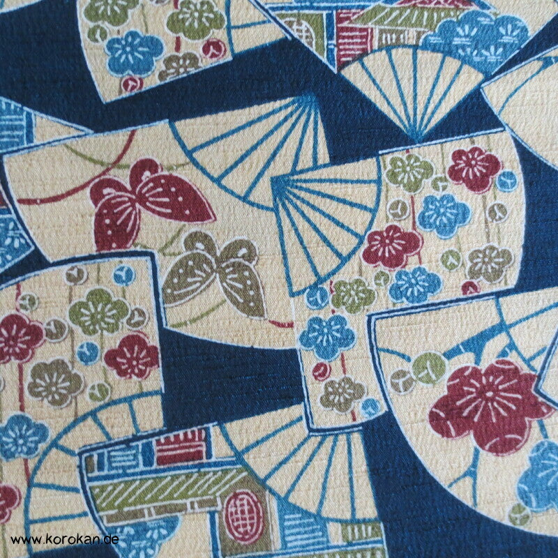 Musterfächer Seide / Wolle Kimono Tanmono