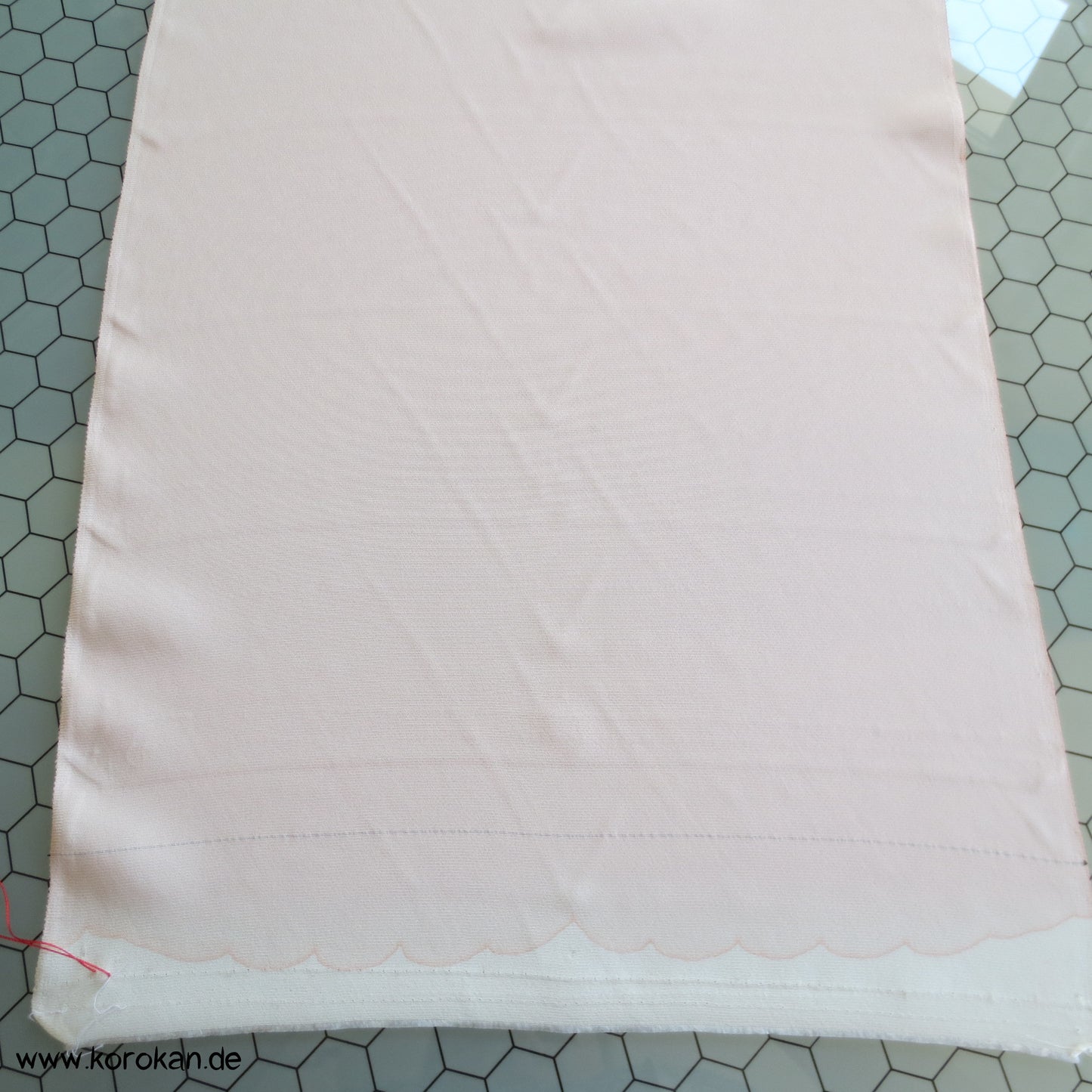 gemalte Pflanzen Araihari Kimono Stoffrest
