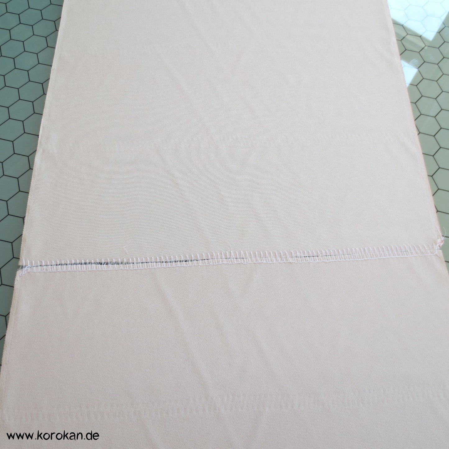 gemalte Pflanzen Araihari Kimono Stoffrest