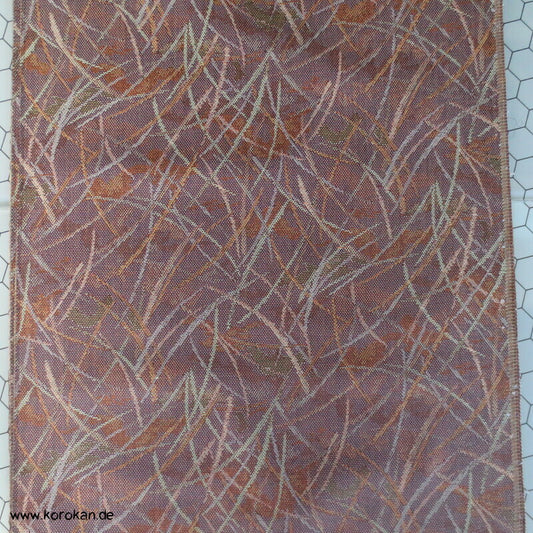 Herbstgräser Woll Jacquard Kimono Tanmono