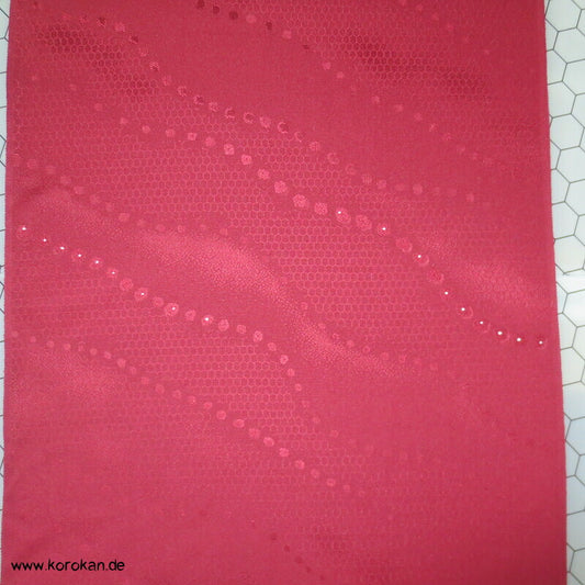 diagonale Kikko Webstreifen Kimono Seidendamast