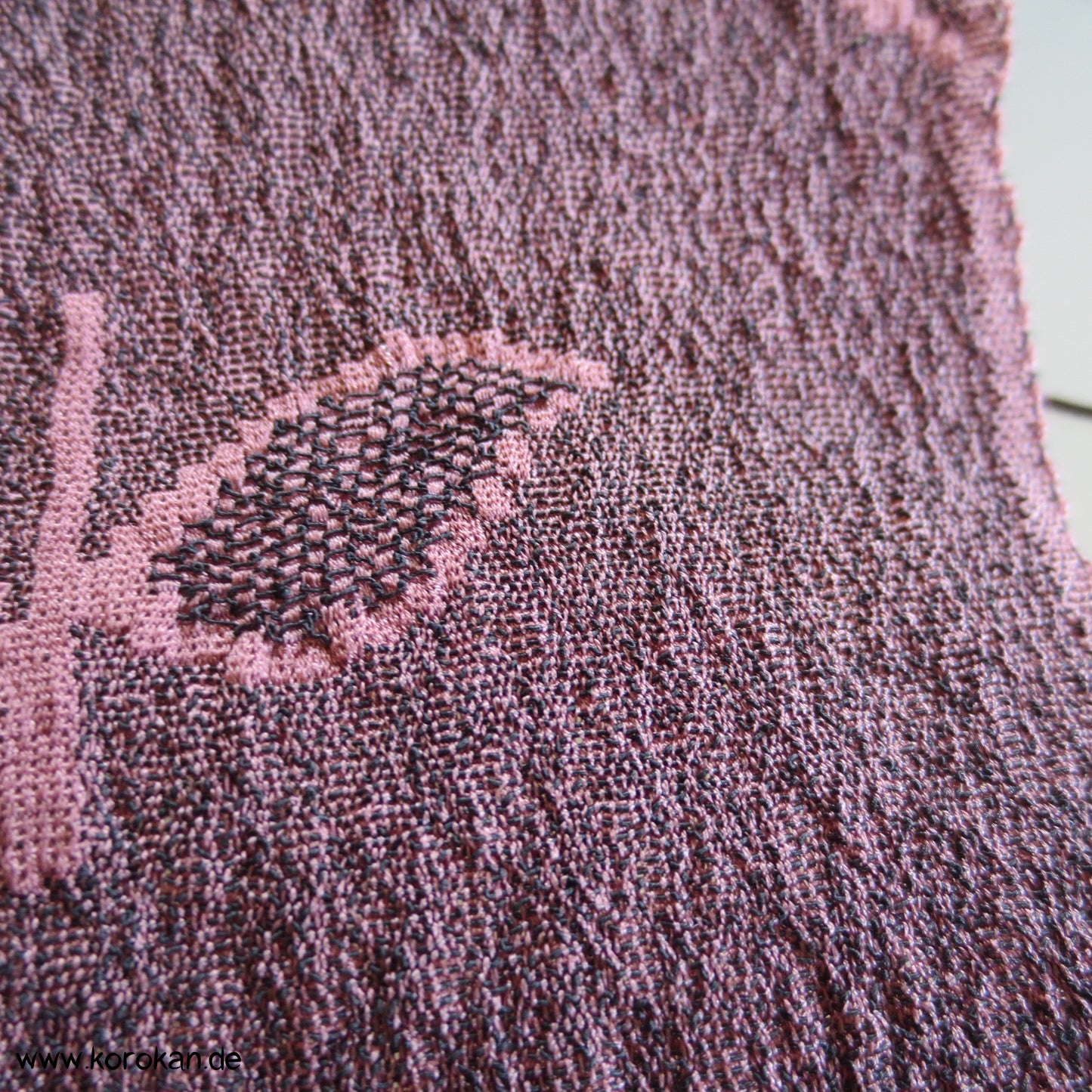 Kikko Jacquard Kimono Seide - stark gekreppt