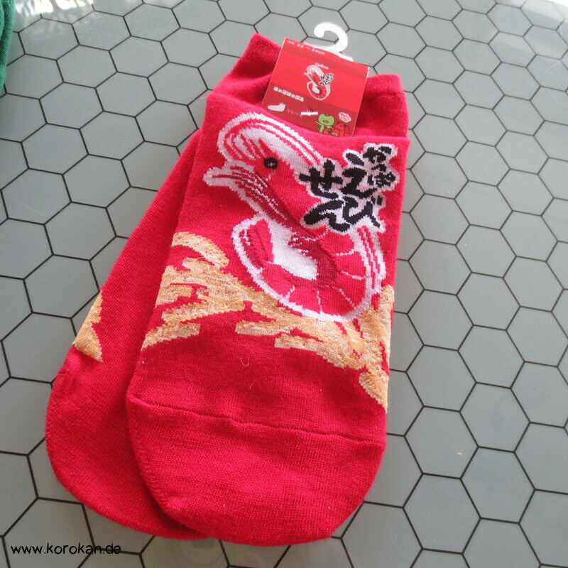 Sneaker Socken mit japanischen Motiven