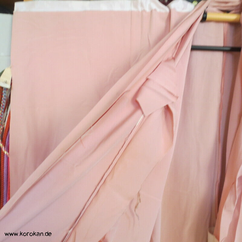 Gartenlandschaft Furisode Kimono Seiden Karieba