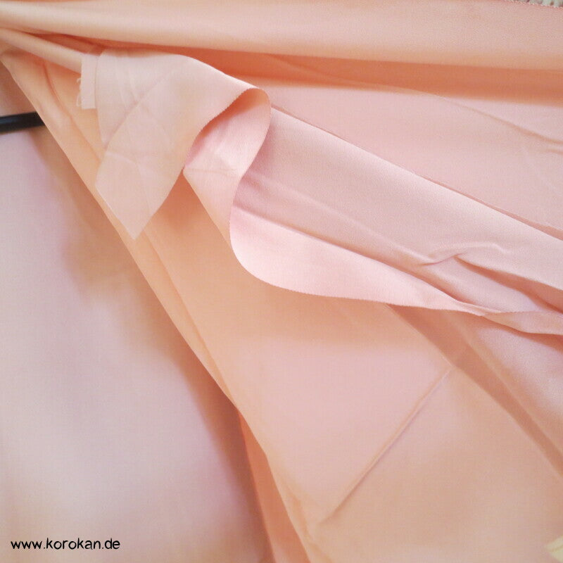 Gartenlandschaft Furisode Kimono Seiden Karieba