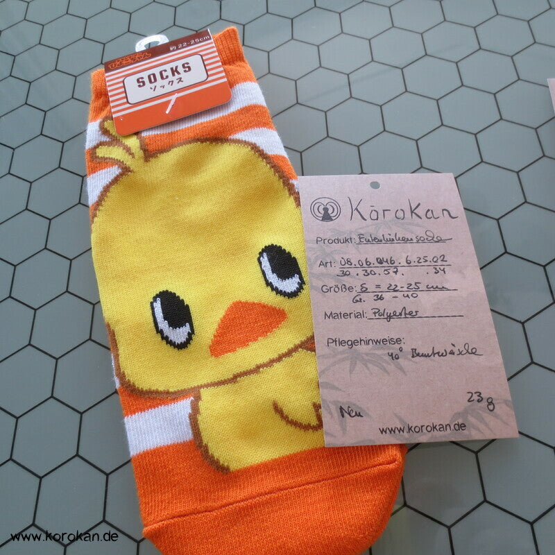 Sneaker Socken mit japanischen Motiven