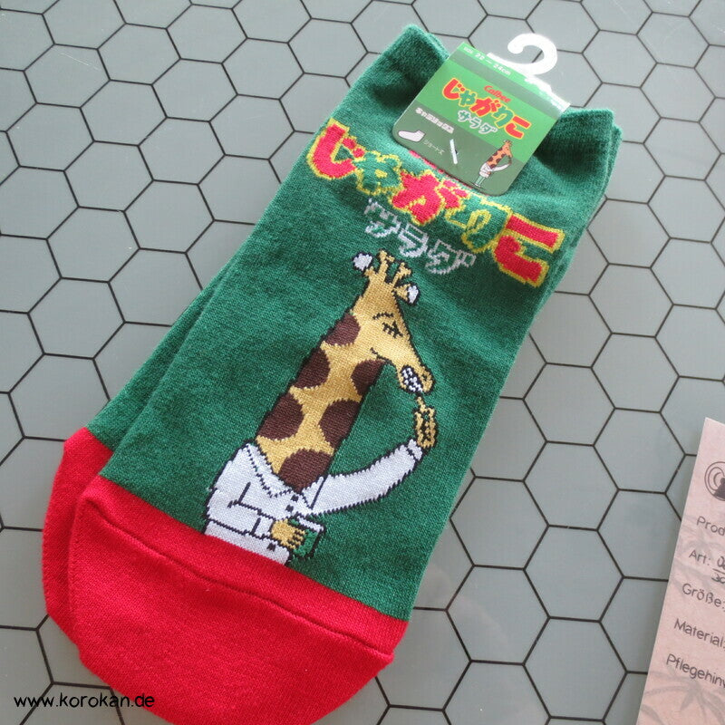 Sneaker Socken mit japanischen Motiven