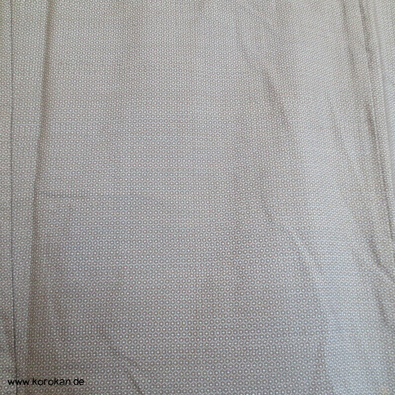 blauer Kikko Oshima Tsumugi Seiden Komon Kimono