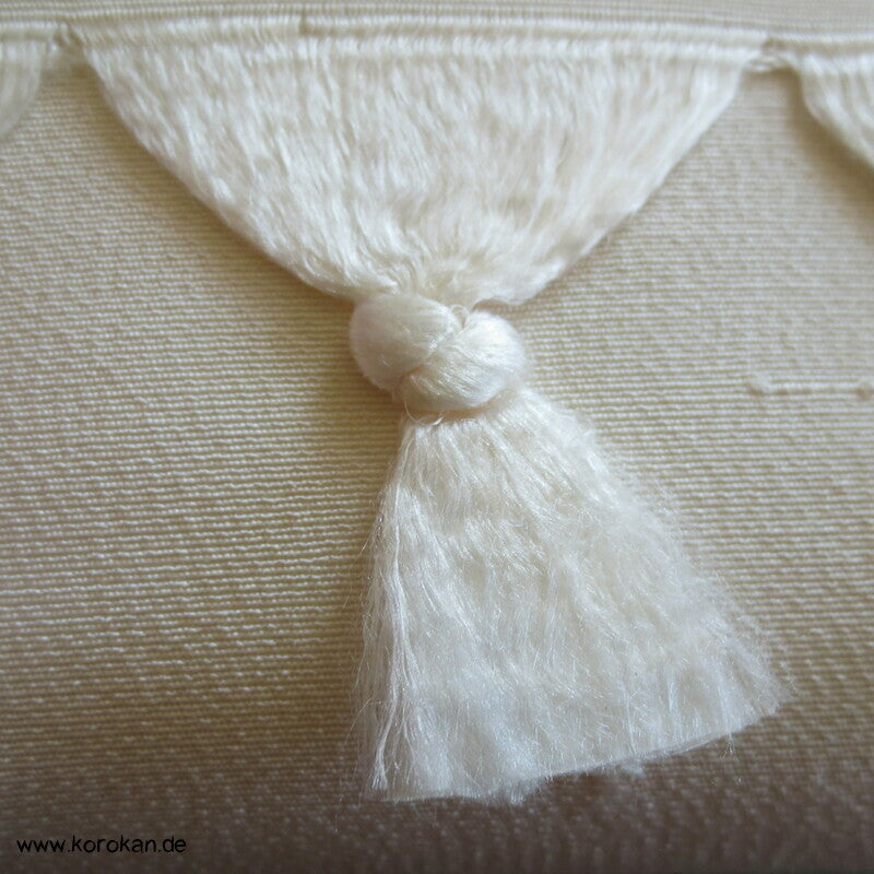 Stoffballen japanische natur Tsumugi Fushi Crepe Seide