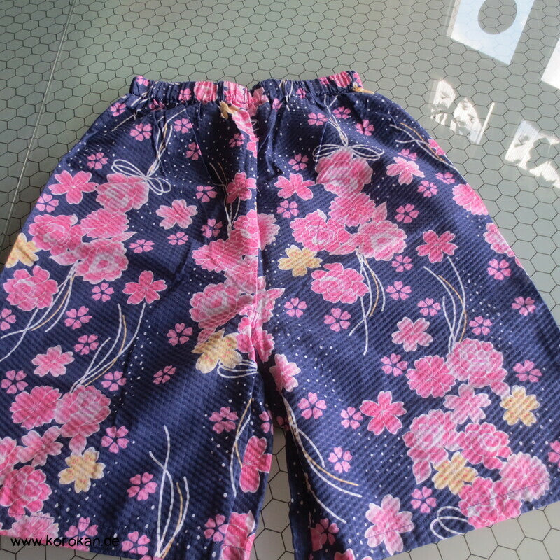 Jinbei für Mädchen / kleine Frauen - Zweiteiler aus Hose und Jacke