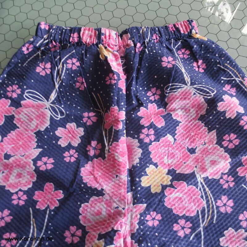 Jinbei für Mädchen / kleine Frauen - Zweiteiler aus Hose und Jacke