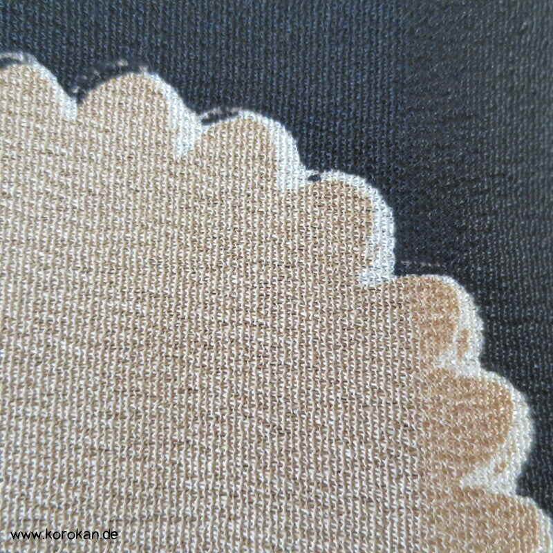 Crazy Chrysanthemen antiker Tomesode Kimono