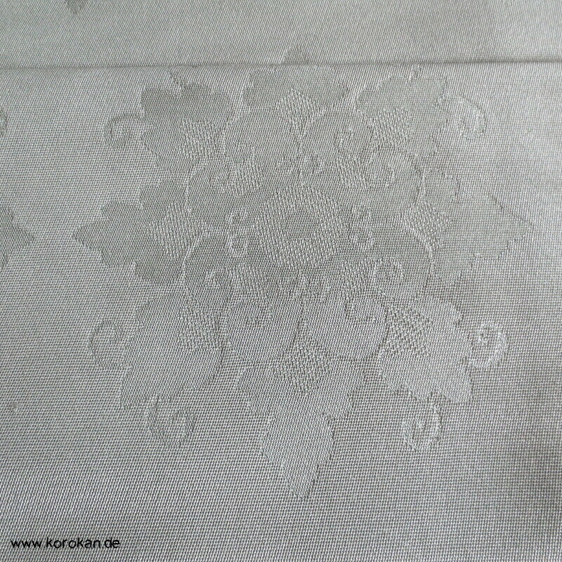 Ornamente in dunkeljade, feiner leichter Nagoya Obi