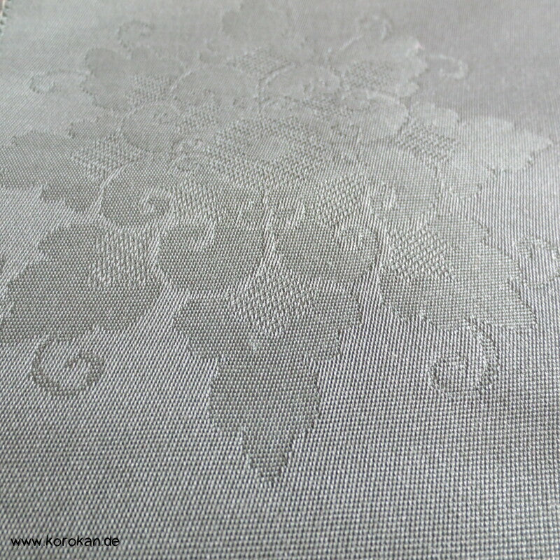 Ornamente in dunkeljade, feiner leichter Nagoya Obi