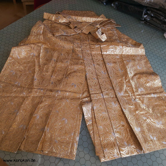 goldene Brokat Hakama - Umanori Hosen-Typ
