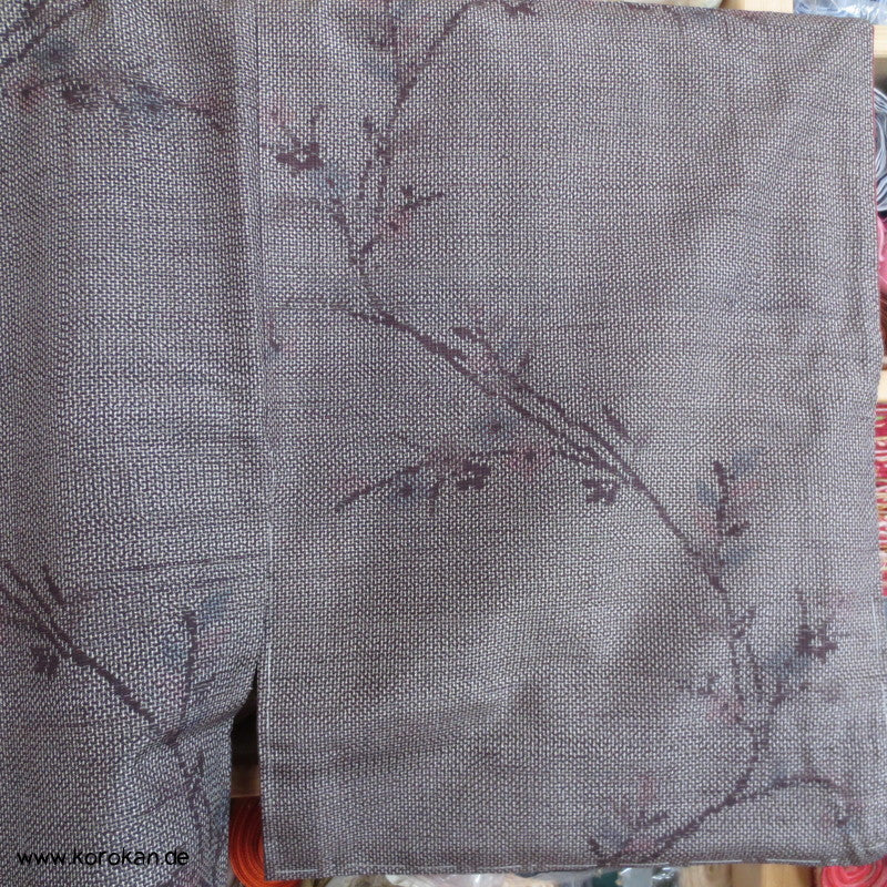 japanischer Zweige Kasuri Tsumugi Seiden Alltags Kimono