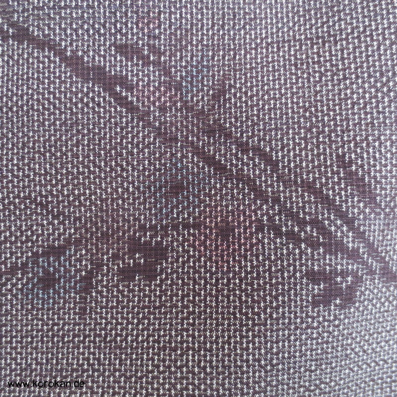 japanischer Zweige Kasuri Tsumugi Seiden Alltags Kimono