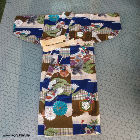 Kimono für kleine Jungen, springende Koi, wie neu