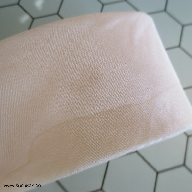 Haarband, Haar Reif,  Seide natur, gepolstert