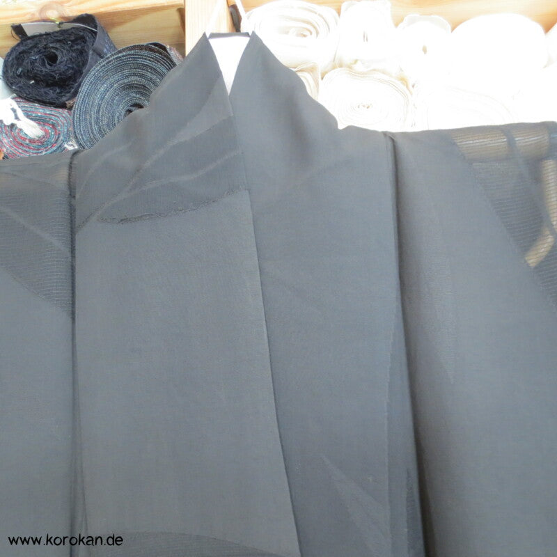 Boote im Bambus antiker Tomesode Kimono Rho Seide