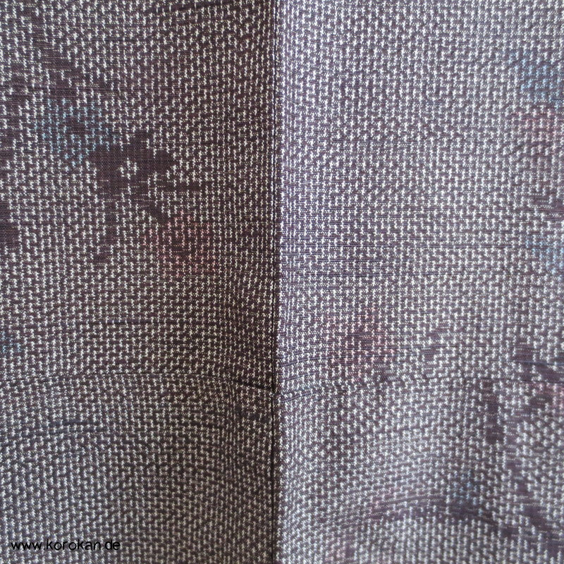 japanischer Zweige Kasuri Tsumugi Seiden Alltags Kimono