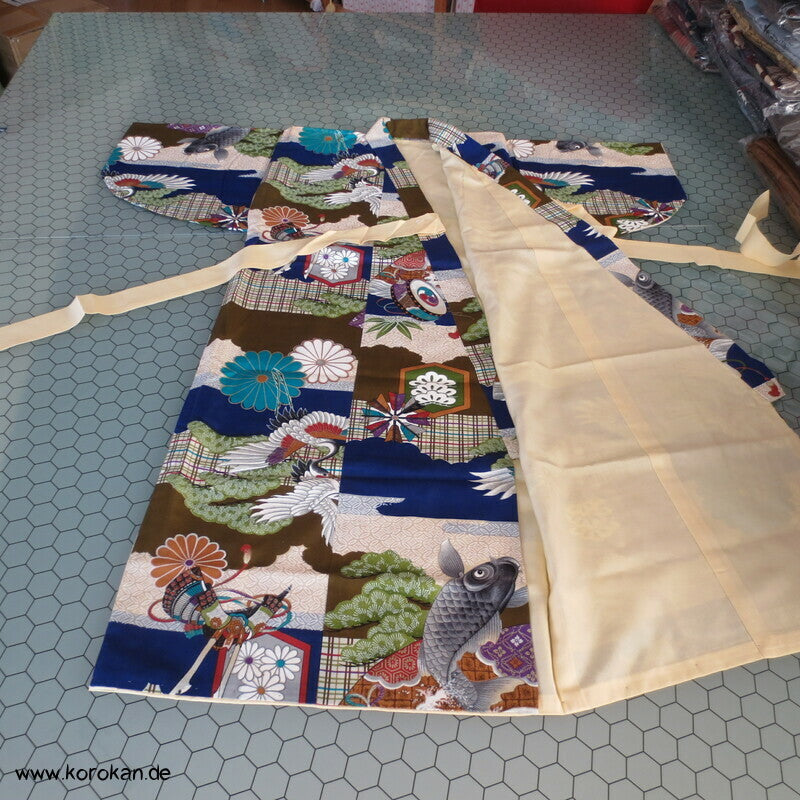 Kimono für kleine Jungen, springende Koi, wie neu